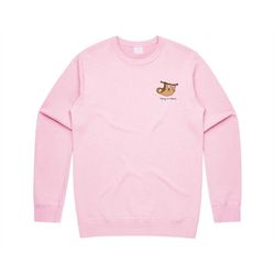 hang in there pocket jumper sweater sweatshirt sloth illustration cute funny