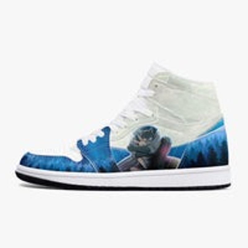 BeaStars Legoshi JD1 Shoes, Sakata Gintoki Gintama Jordan 1 Shoes, Sakata Gintoki Gintama Sneaker Shoes