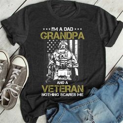 military family veteran support my dad us veteran my hero t-shirt, gift for veteran dad grandpa