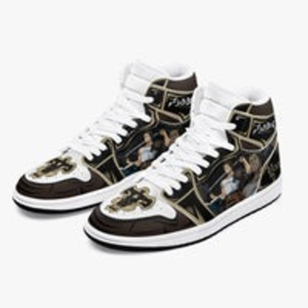 Black Clover Black Bull Yami Suke JD1 Shoes, Sakata Gintoki Gintama Jordan 1 Shoes, Sakata Gintoki Gintama Sneaker Shoes