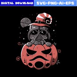 baby darth varder pumpkin svg, baby darth varder svg, star wars svg, pumpkin svg, halloween svg, png dxf eps file
