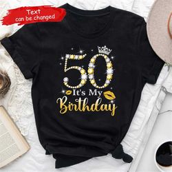 it's my 50th birthday shirt, 50 years old 1972 birthday shirt for women, 50th birthday gifts, 50 birthday shirt