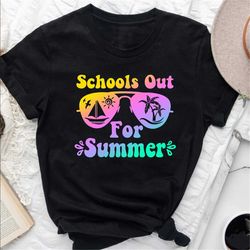 schools out for summer shirt, happy last day of school, summer holiday tee, classmates matching tee