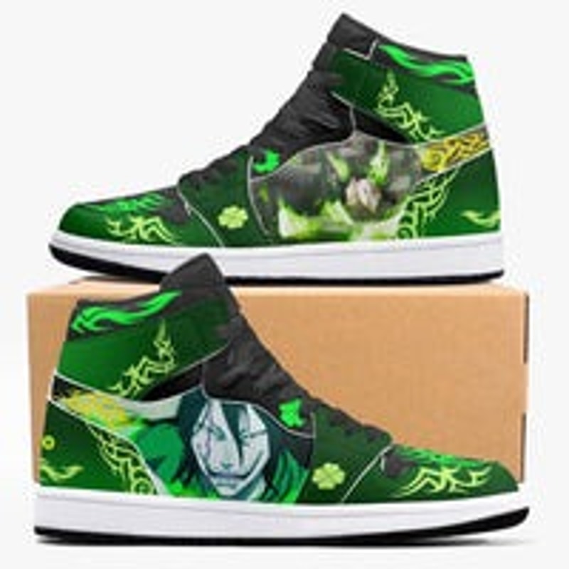 Black Clover Jack the Ripper JD1 Shoes, Sakata Gintoki Gintama Jordan 1 Shoes, Sakata Gintoki Gintama Sneaker Shoes