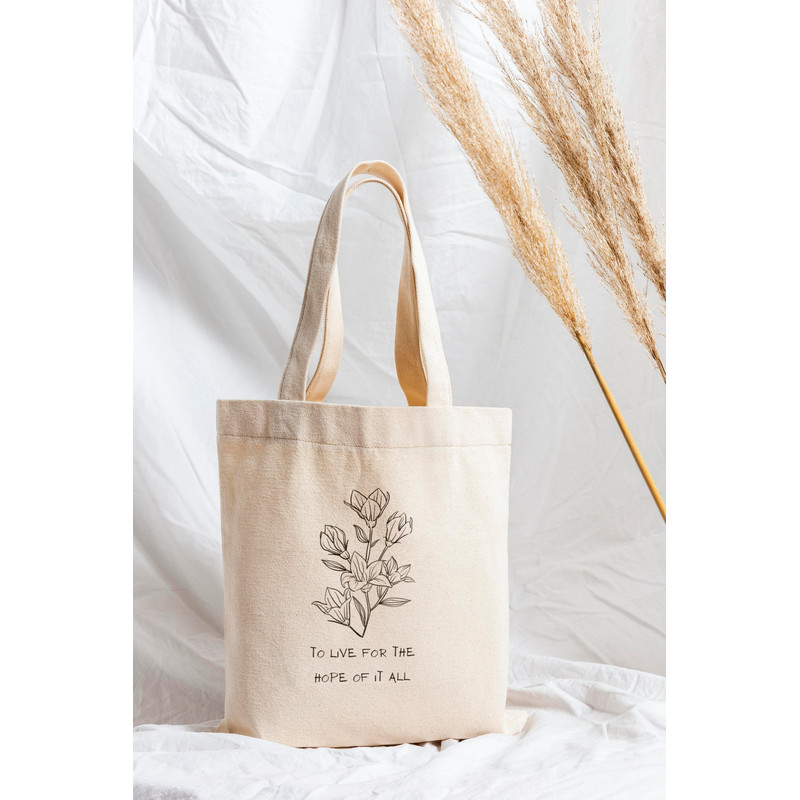 To live for the hope of it all Tote Bag, Taylor Swift Tote Bag, Womens Tote Bag, Gift Tote Bag, Cute Tote Bag, Canvas Tote Bag - 1.jpg