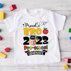 personalized photo kindergarten graduate 2023, custom name kindergarten family, proud mom of a kinder graduate, 1st grad