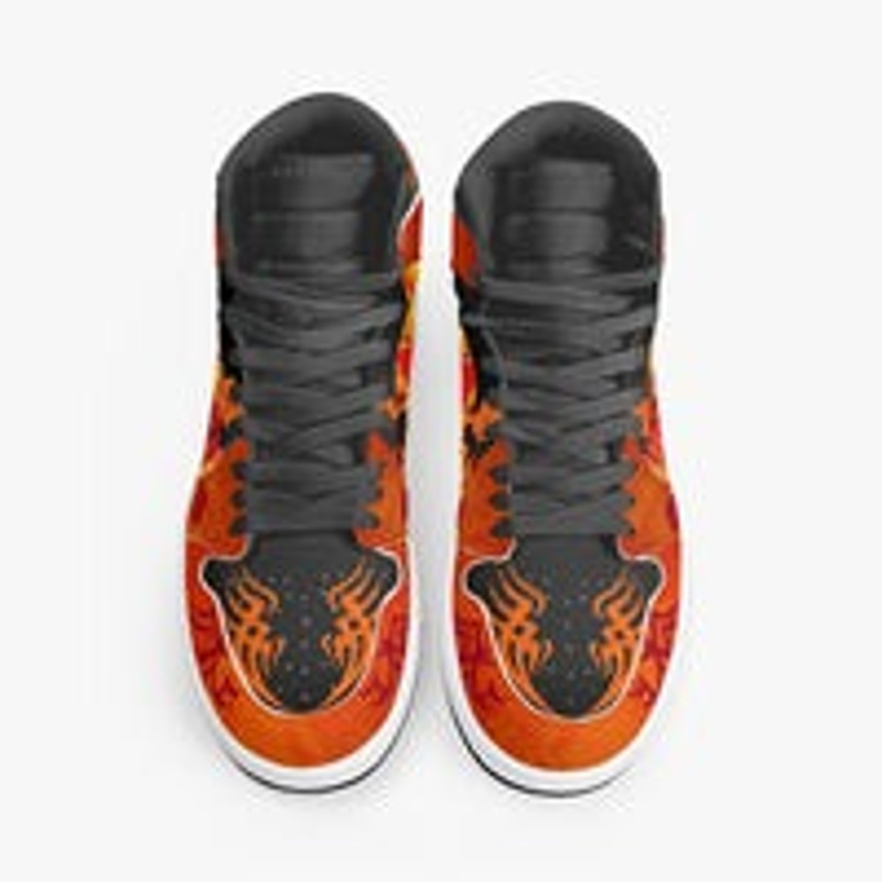 Black Clover Leopold Vermillion JD1 Shoes, Sakata Gintoki Gintama Jordan 1 Shoes, Sakata Gintoki Gintama Sneaker Shoes