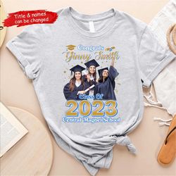 graduation 2023 shirt, high school senior shirt, family graduation shirts, graduation shirt, 2023 senior shirt, custom p
