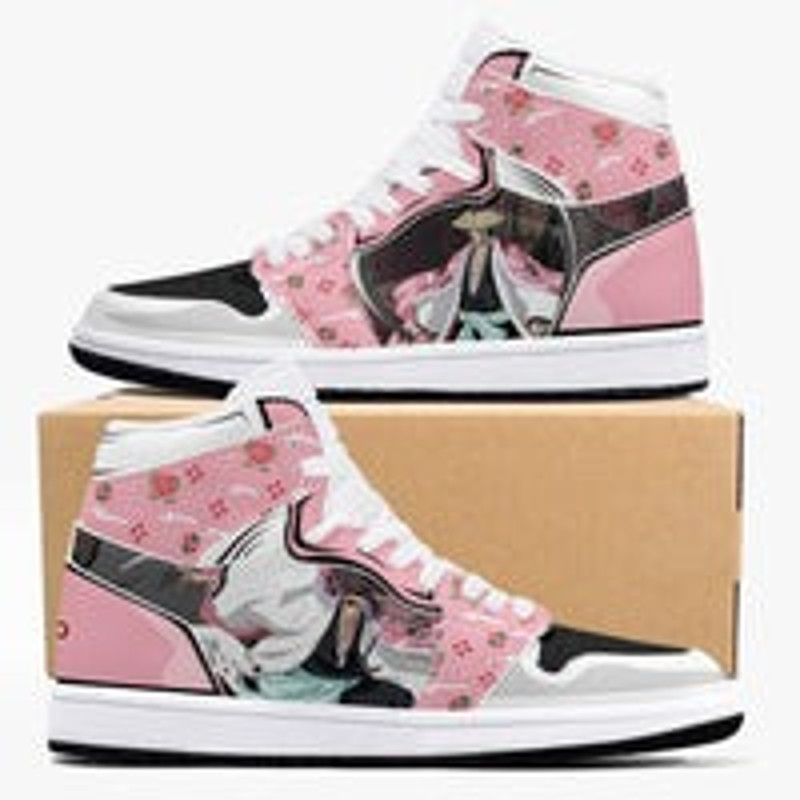 Bleach Shunsui Kyouraku JD1 Shoes, Sakata Gintoki Gintama Jordan 1 Shoes, Sakata Gintoki Gintama Sneaker Shoes
