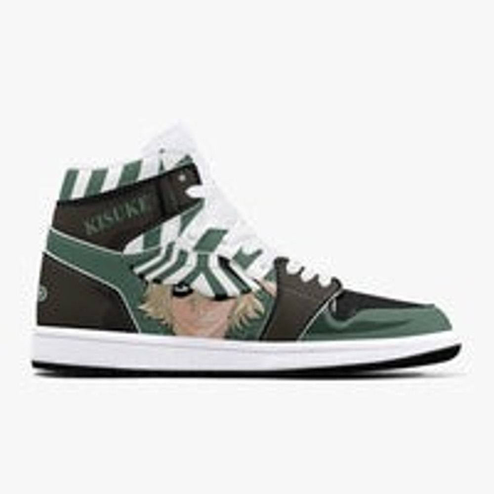 Bleach Kisuke Urahara JD1 Shoes, Sakata Gintoki Gintama Jordan 1 Shoes, Sakata Gintoki Gintama Sneaker Shoes