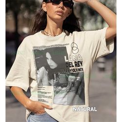 vintage style bootleg inspired tee | graphic unisex tee | lana del rey - ultraviolence shirt, aesthetic pop album tee ld