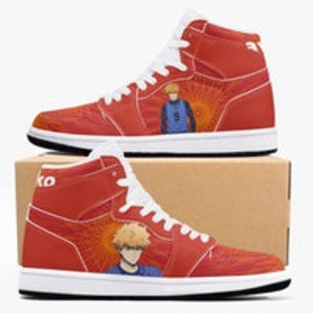 Blue Lock Rensuke Kunigami JD1 Shoes, Sakata Gintoki Gintama Jordan 1 Shoes, Sakata Gintoki Gintama Sneaker Shoes