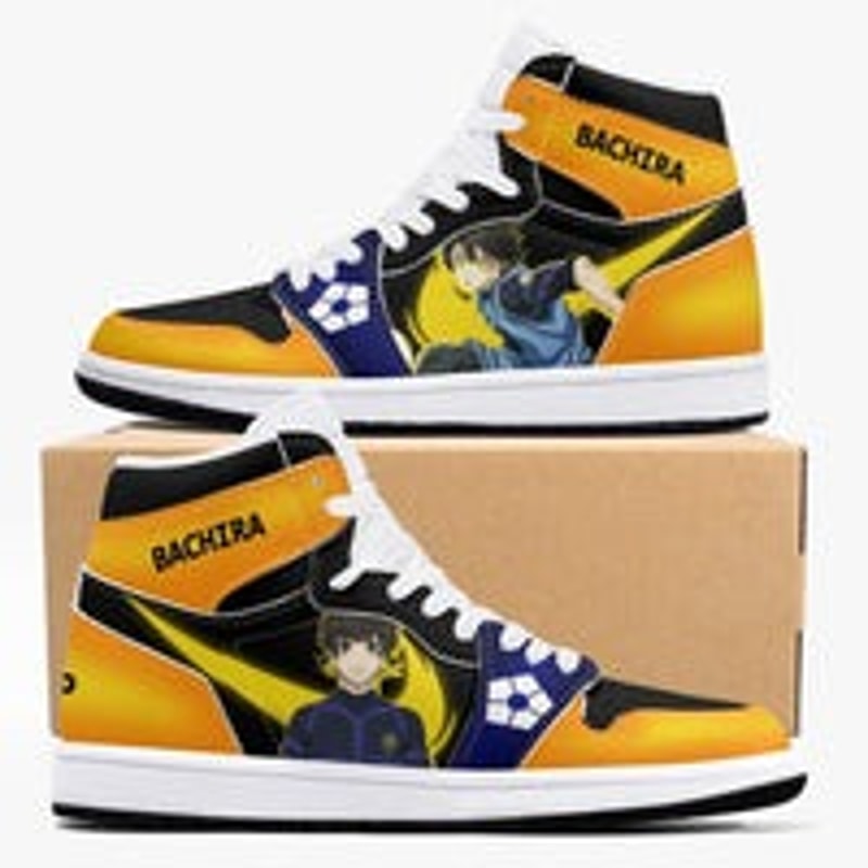 Blue Lock Meguru Bachira JD1 Shoes, Sakata Gintoki Gintama Jordan 1 Shoes, Sakata Gintoki Gintama Sneaker Shoes