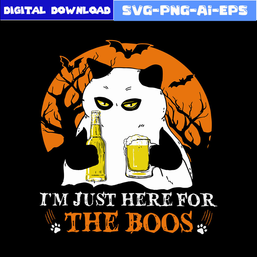TAOSTORE-Cat-Beer-I'm-Just-Here-For-The-Boos-Halloween.jpeg