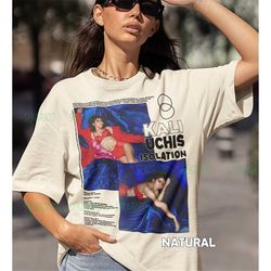 isolation - kali uchis shirt | retro music t-shirt | kali uchis music inspired shirt | isolation tracklist tee ku01