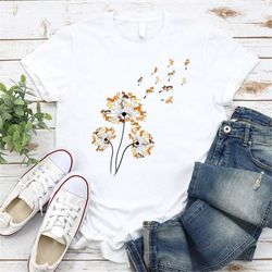 corgi flower fly dandelion funny dog lover for mom men kids t-shirt - gift for dog lovers - funny dog - corgi lovers - m