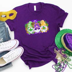 mardi gras gnomies shirt, mardi gras gnome shirt, mardi gras gnome, mardi gras shirt, mardi gras tshirt, mardi gras gnom