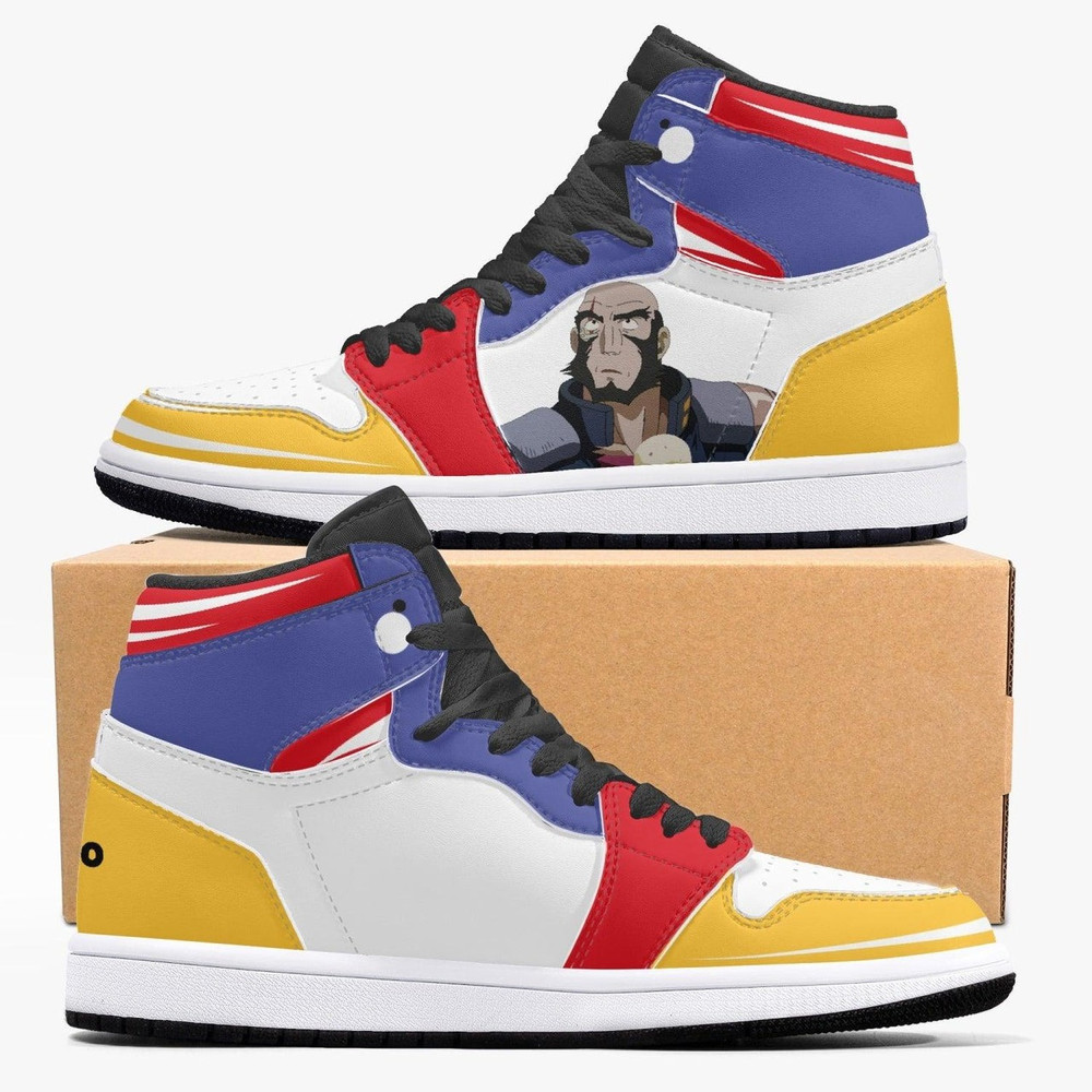Cowboy Bebop Jet Black JD1 Shoes, Sakata Gintoki Gintama Jordan 1 Shoes, Sakata Gintoki Gintama Sneaker Shoes