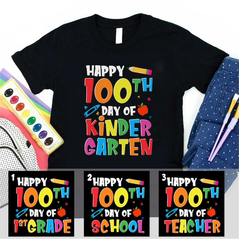 MR-472023134222-kindergarten-teacher-shirt-custom-1st-happy-100th-day-of-image-1.jpg