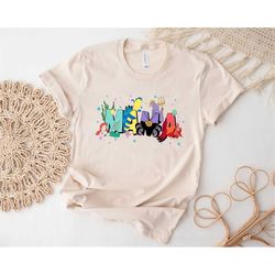 The Little Mermaid Disney Mama Shirt,  Disney Mother's Day, Gift For Mom, Disneyland Trip Tee