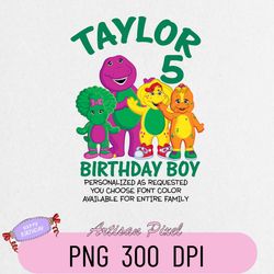 Barney Birthday Png | Barney Birthday Party Supplies | Barney Family Png | Barney Birthday Party Png