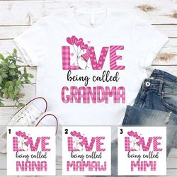 grandma gnome shirt, love to be called nana, mother day shirt, gift for nana, mimi