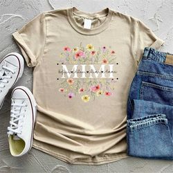 personalized wildflowers mimi and grandkids t-shirt, grandma shirt floral version custom kidnames, mimi shirt with grand