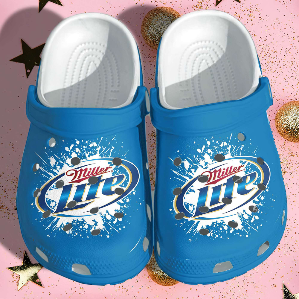 Miller Lite Funny Crocs Clog Shoes.jpg