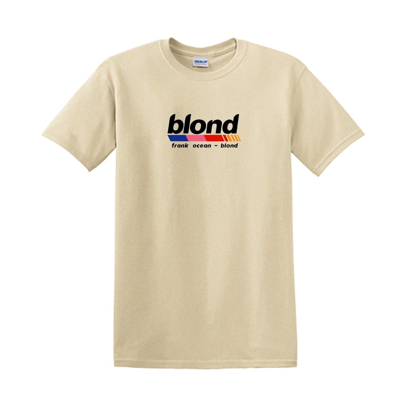Blond T-Shirt, Blond Vintage 90s Style Shirt, Oversized Y2k Shirt, Cute Birthday Gift, Gift for Frank Ocean Fans - 1.jpg