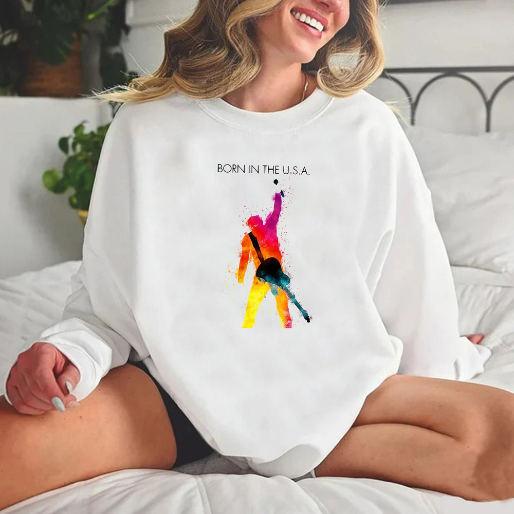 Born In The USA Essential T-Shirt, Sweatshirt, Hoodie, Bruce Springsteen Shirt, Bruce Springsteen 2023 Tour Shirt, E Street Band Shirts - 3.jpg