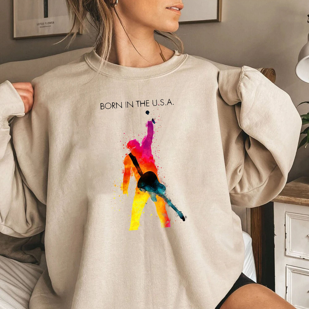 Born In The USA Essential T-Shirt, Sweatshirt, Hoodie, Bruce Springsteen Shirt, Bruce Springsteen 2023 Tour Shirt, E Street Band Shirts - 4.jpg