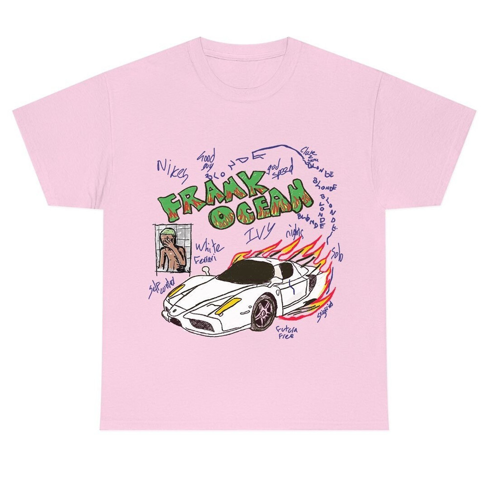 Frank Ocean BLOND ART Short Sleeve Shirt blond album music gift vintage style tee Blonded Trends Original Design - 6.jpg