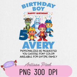 Beat Bugs Birthday Png Boys Girls | Beat Bugs Birthday Party Decor & Supplies | Beat Bugs Family Png