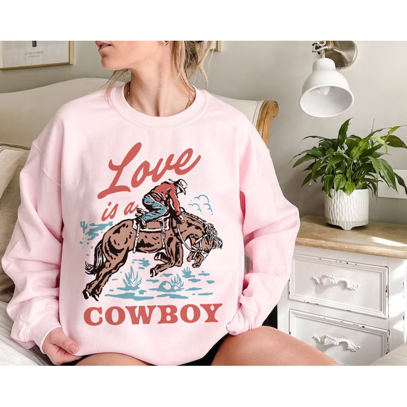 Kelsea Heart Love is A Cowboy Vintage White Tee, Kelsea Singer Retro Merch, Music Tour Shirt, Music Concert 2023 Shirt, Gift For Fans - 1.jpg