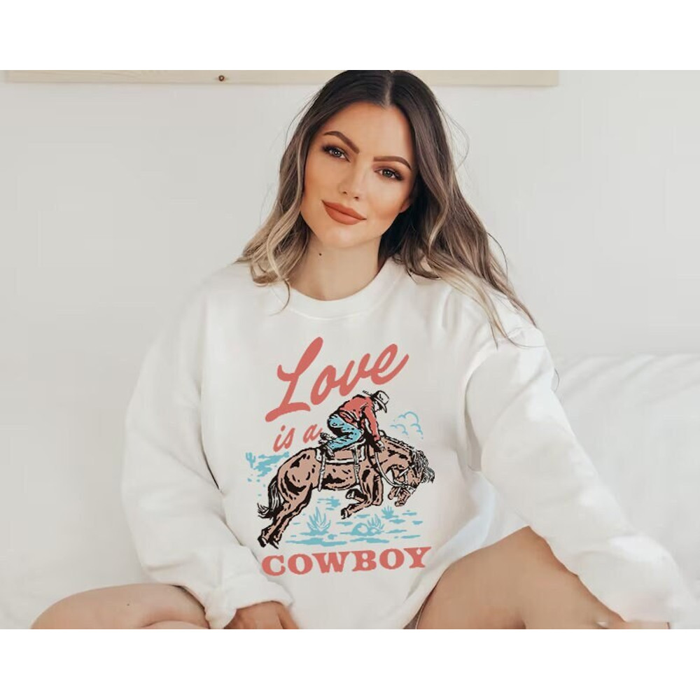 Kelsea Heart Love is A Cowboy Vintage White Tee, Kelsea Singer Retro Merch, Music Tour Shirt, Music Concert 2023 Shirt, Gift For Fans - 3.jpg