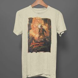 retro indiana jones disneyland tee, indiana jones