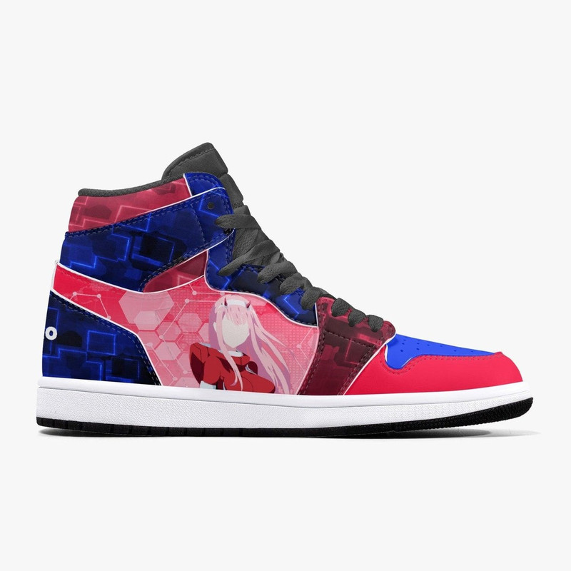 Darling in The Franxx ZeroTwo JD1 Shoes, Sakata Gintoki Gintama Jordan 1 Shoes, Sakata Gintoki Gintama Sneaker Shoes