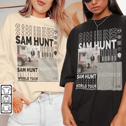 sam hunt music shirt, 90s y2k merch vintage sam hu
