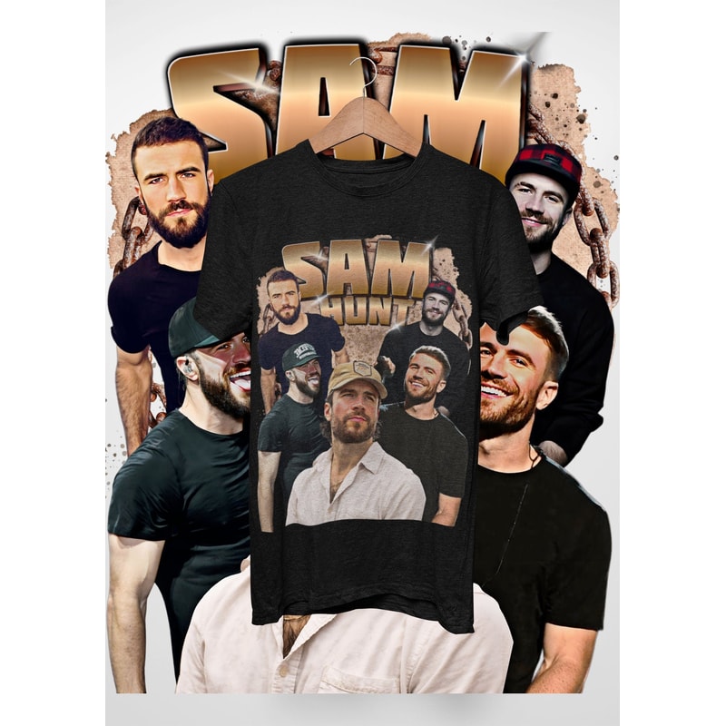 Sam Hunt Shirt, Gift for Sam Hunt Fans, Sam Hunt Hoodie, Hunt Tour 2023 Shirt - 1.jpg