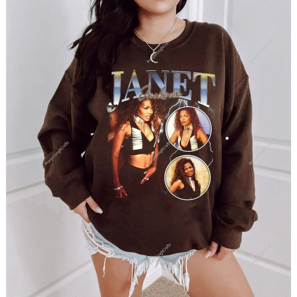Vintage Style Janet Jackson T shirt, Janet jackson Rap T shirts, Janet jackson Graphic Tee Music, Hip Hop tshirt, Fan tshirt - 2.jpg