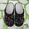 Neon Floral Hummingbird Muddies Unisex Crocs Shoes.jpg