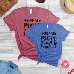 mom grandma great-grandma shirt, mother's day gift for grandma, gift for great-grandma, pregnancy announcement tee, baby