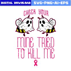 check your boo bees svg, bees ghost svg, ghost svg, bee svg, horror movies svg, halloween svg, png eps file