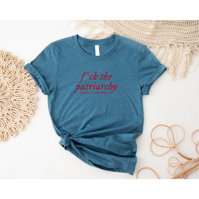 Fuck The Patriarchy Swiftie TShirt, Version Shirt, Era Tour Outfit Merch For Swifties Gift, Eras Tour 2023, Swiftie Merch Tees, Swifte Gift - 3.jpg