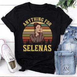 anything for selena t-shirt como la flor selena quintanilla la reina loteria vintage t-shirt,  for selena lover, selena