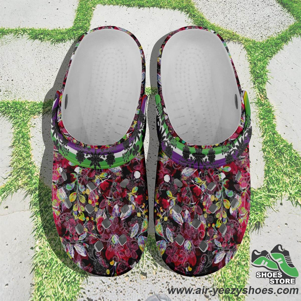 Culture in Nature Maroon Muddies Unisex Crocs Shoes.jpg