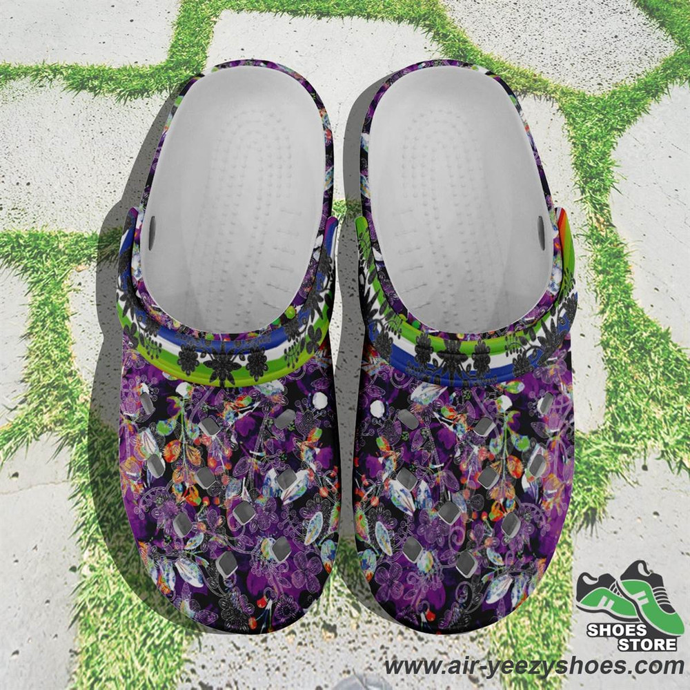 Culture in Nature Purple Muddies Unisex Crocs Shoes.jpg