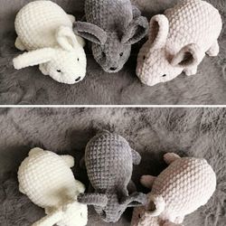 crochet  patterns  toys bunny downloadable pdf, english, polish