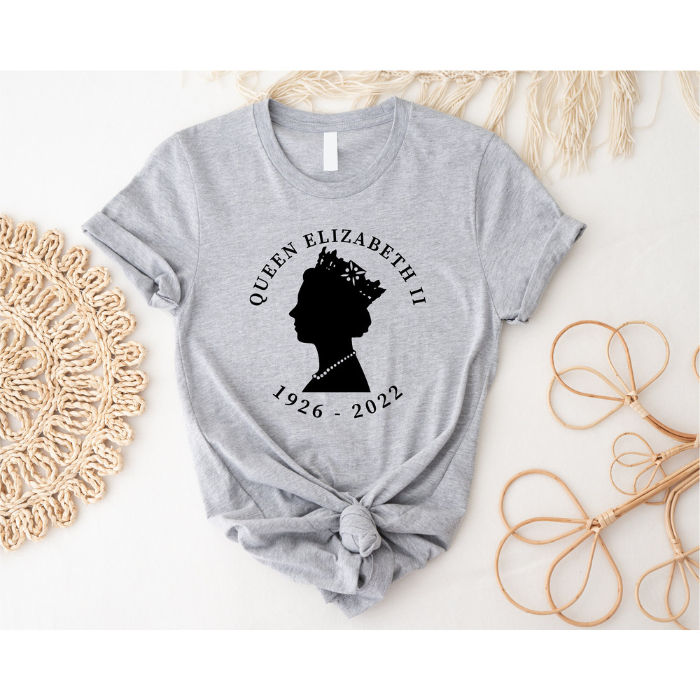 Queen Elizabeth II 1926 2022 Shirt, Queen Of England Since 1952, RIP Queen Elizabeth Shirt, Queen Funeral Shirt, Commemorative Royal Family - 2.jpg