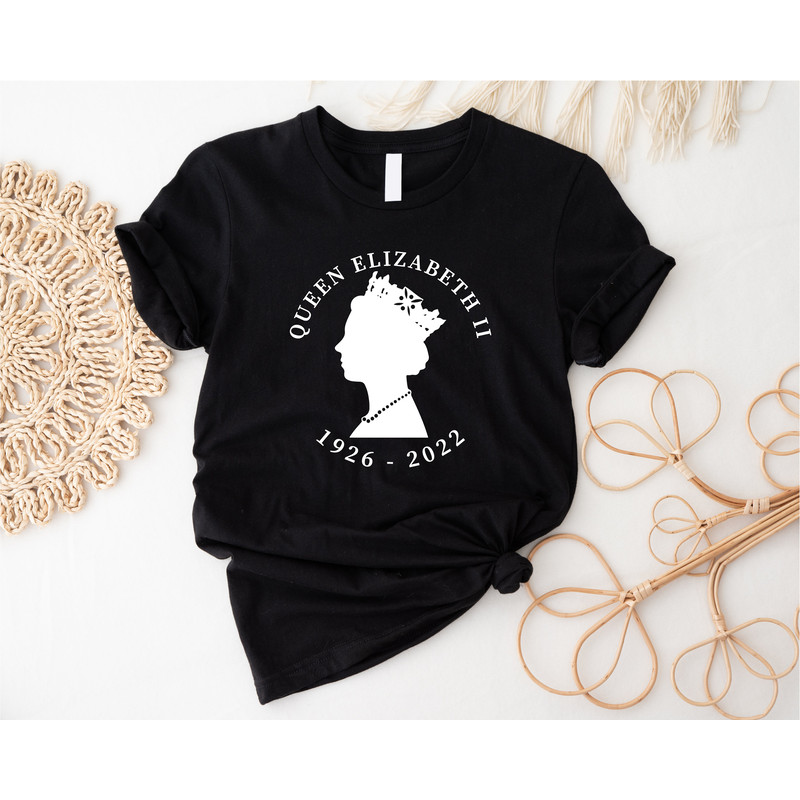 Queen Elizabeth II 1926 2022 Shirt, Queen Of England Since 1952, RIP Queen Elizabeth Shirt, Queen Funeral Shirt, Commemorative Royal Family - 4.jpg